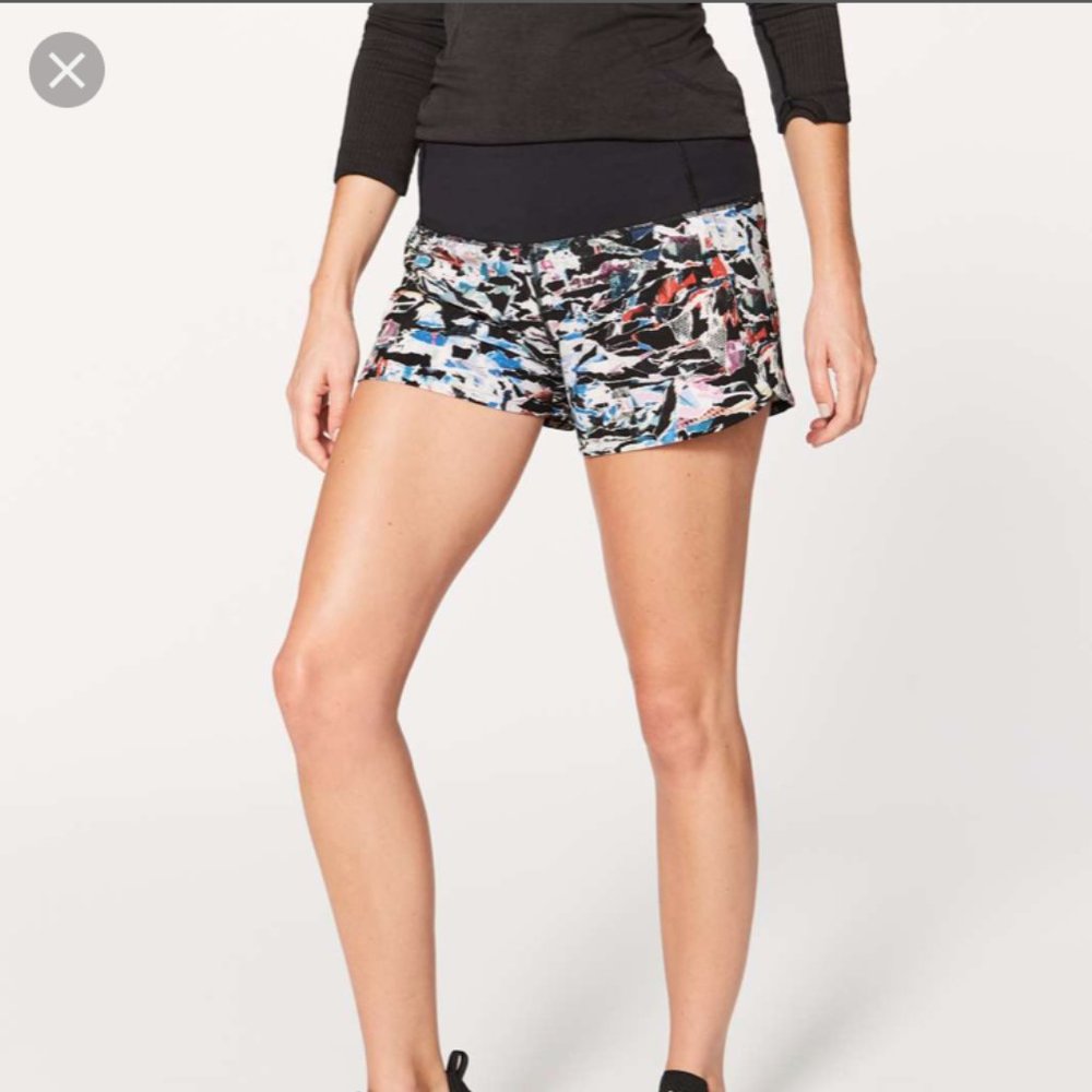 Lululemon Run Time Short II 4" with tag